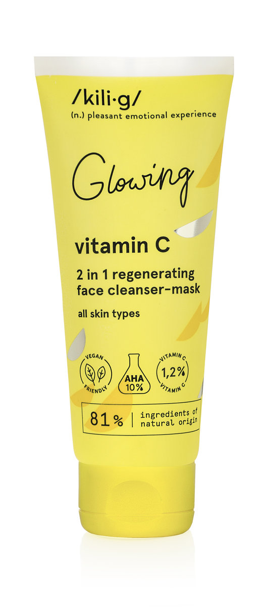 Kili.g regeneráló arctisztító és maszk c-vitaminnal 75 ml