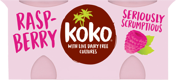 Koko kókuszgurt málnás 250 g