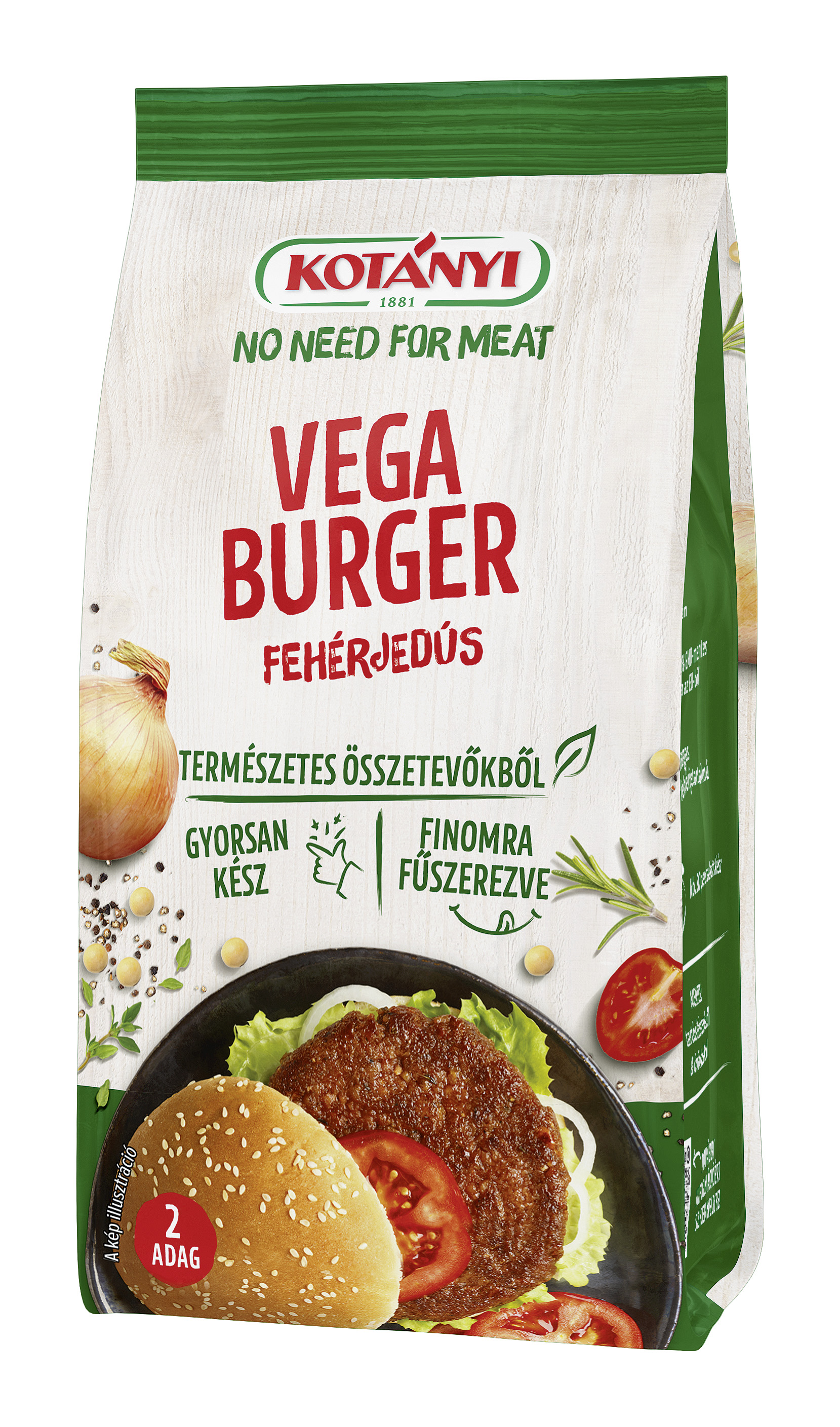 Kotányi no need for meat vega burger 100 g