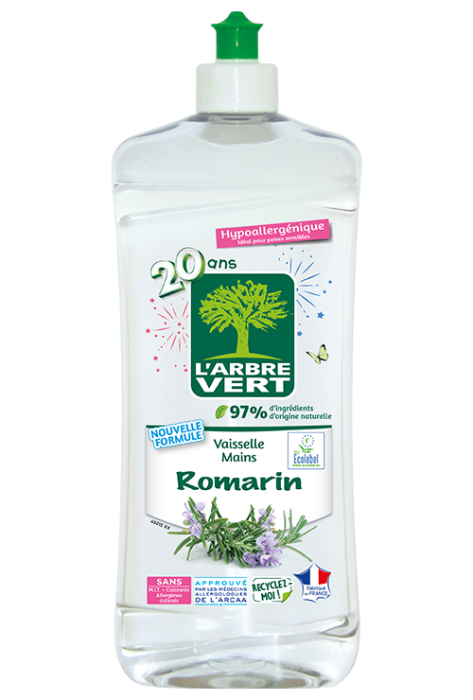 Larbre Vert mosogatószer rozmaring 750 ml