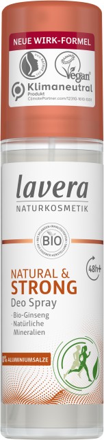 Lavera bio pumpás dezodor natural strong 75 ml