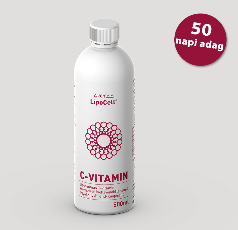 Lipocell C-vitamin tekutý doplnok stravy čerešňa 500 ml