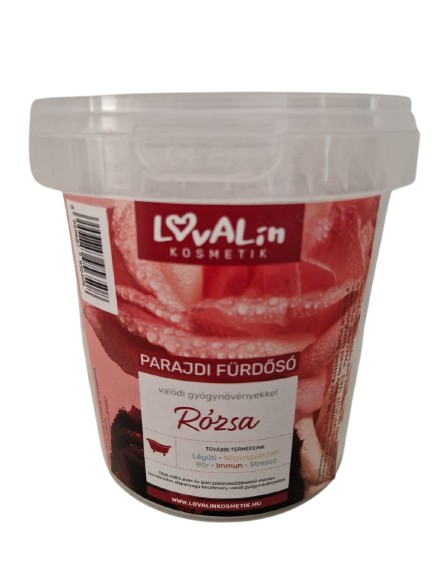 Lovalin parajdi fürdősó rózsa 1000 g