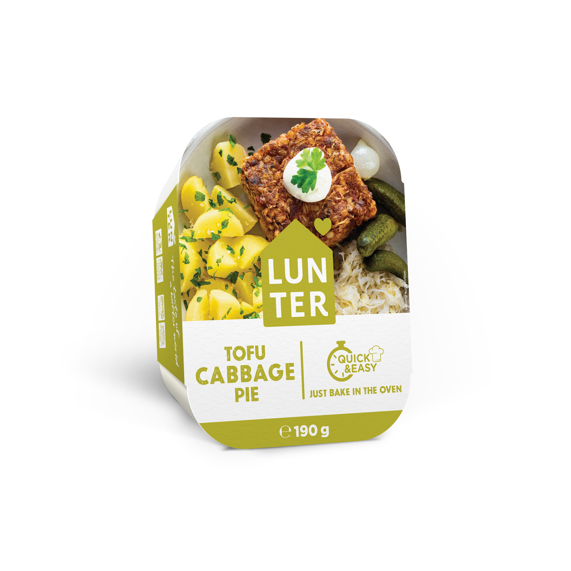Lunter quick and easy tofu káposztás 190 g