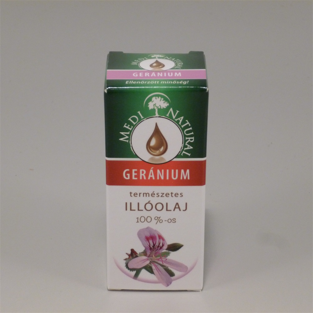 Medinatural geránium 100% illóolaj 10 ml