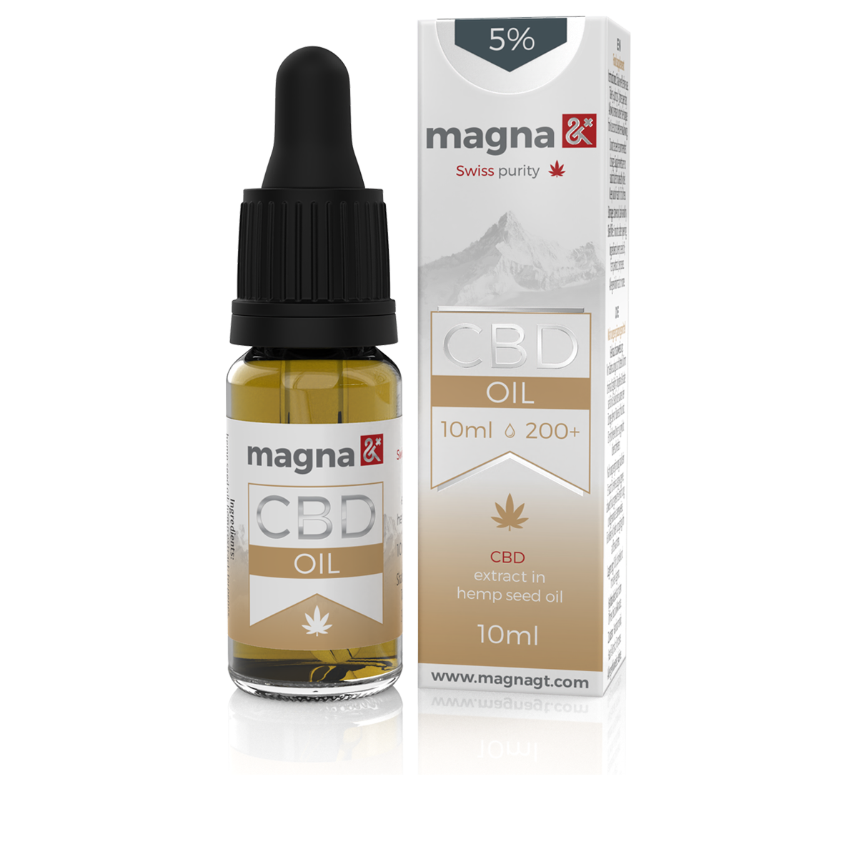Magna G&T  5% cbd kendermagolajban 10 ml