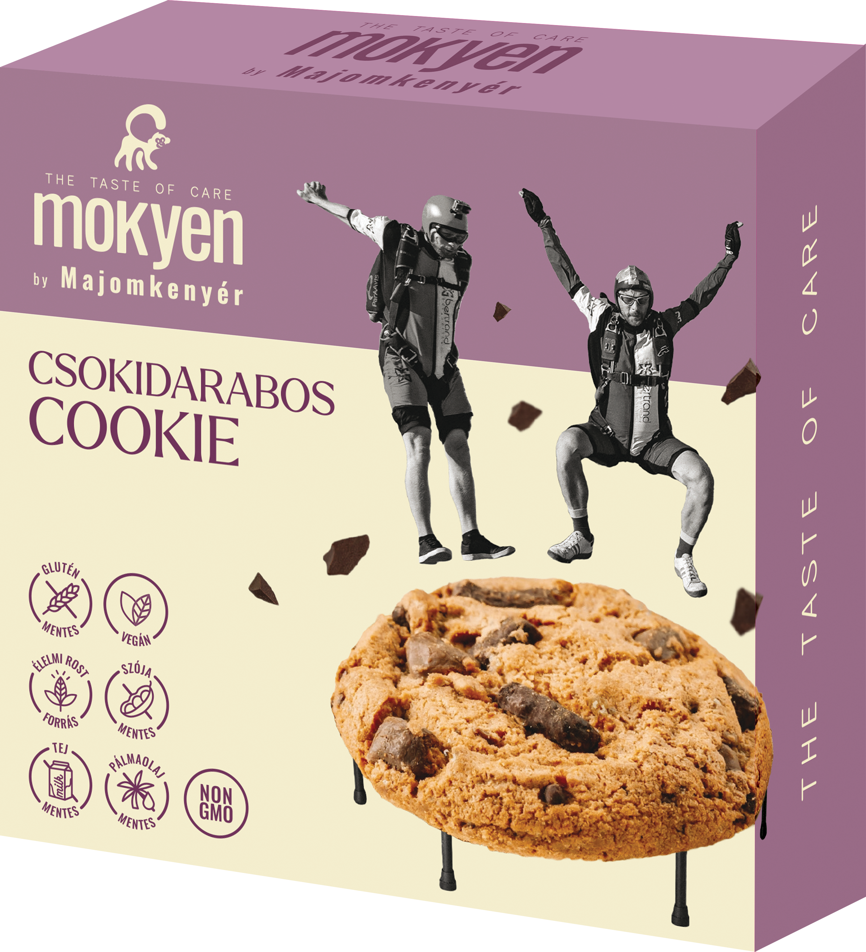 Majomkenyér csokidarabos vegán keksz 50 g