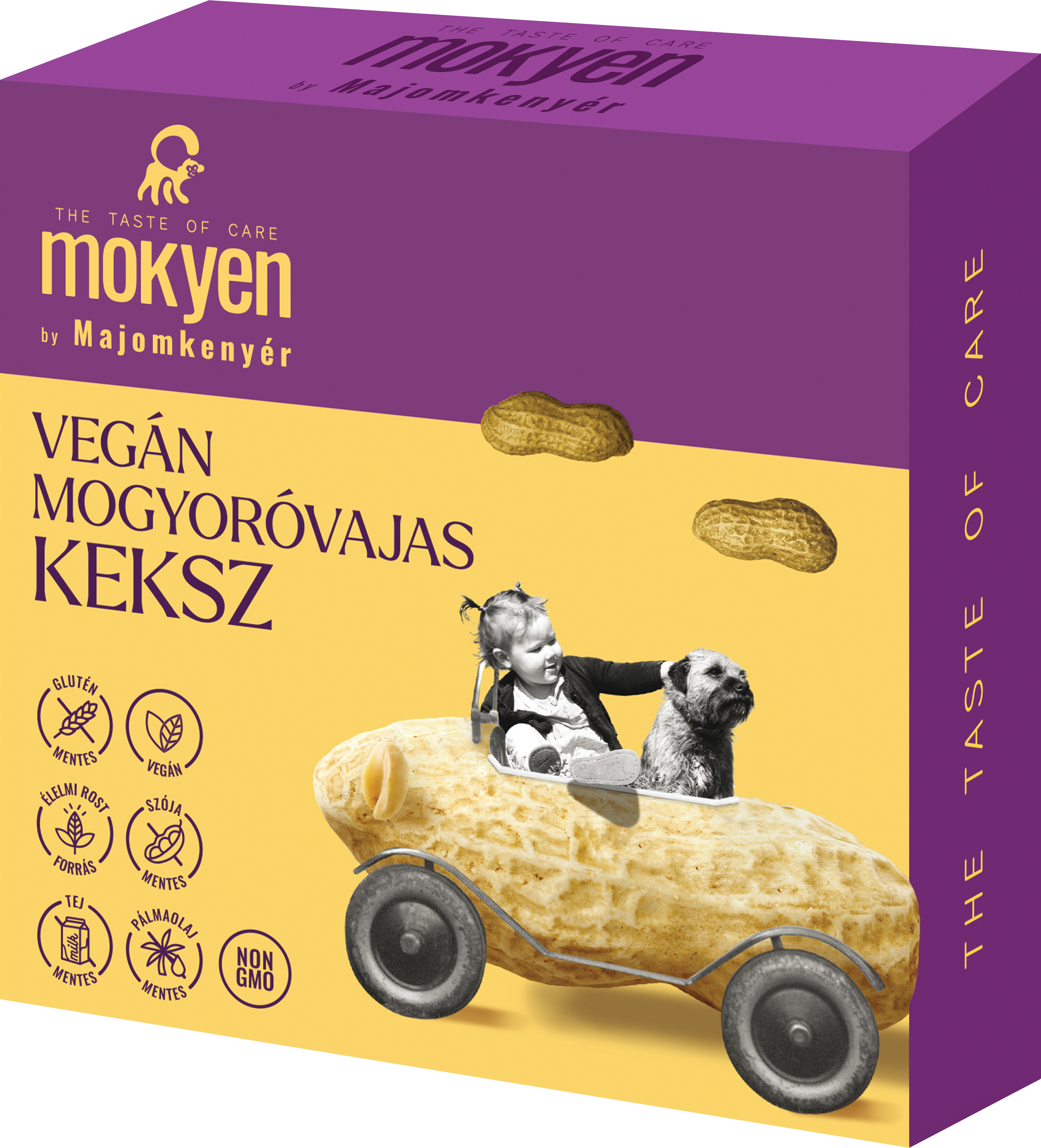 Majomkenyér mogyoróvajas vegán keksz 50 g