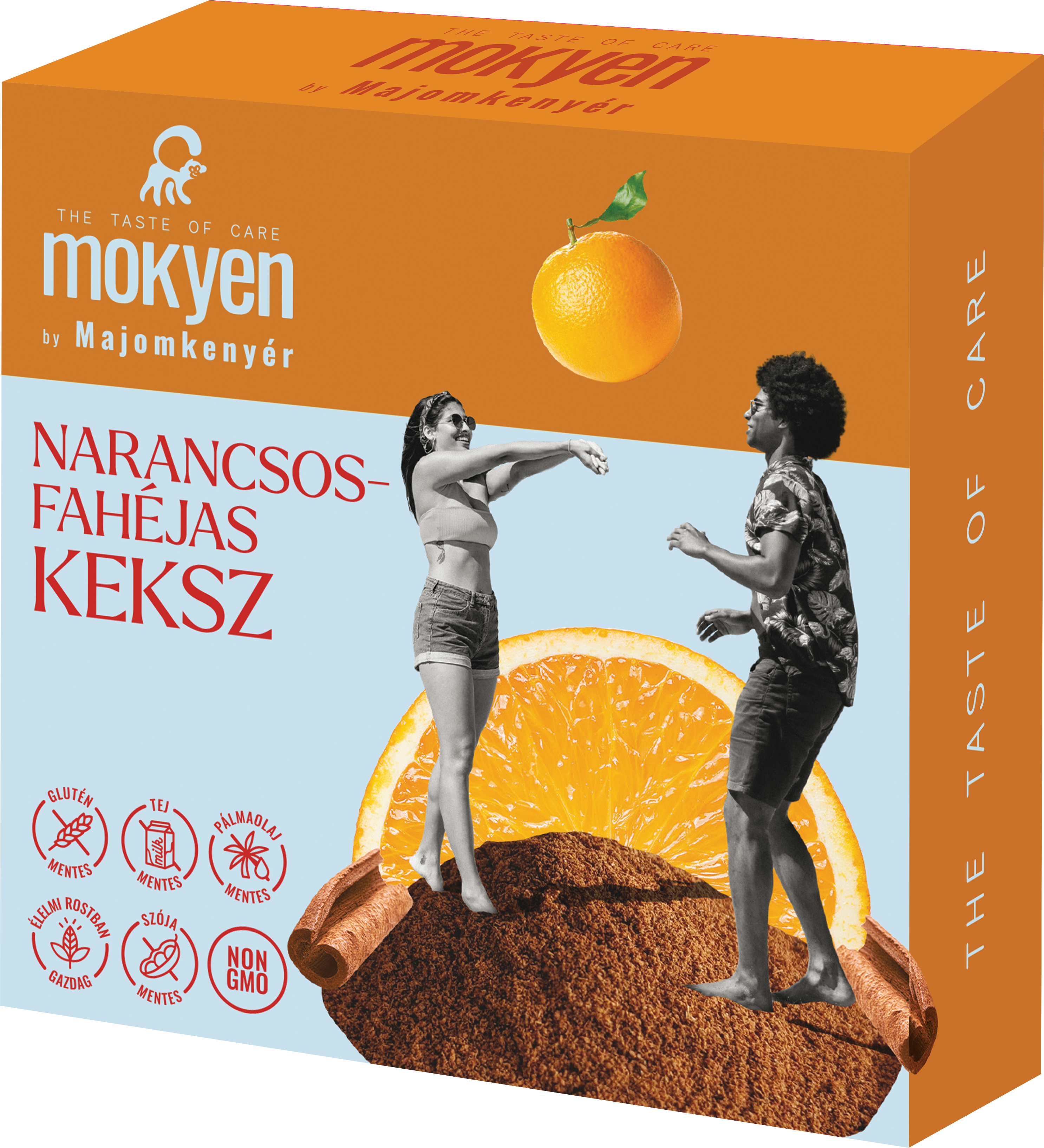 Majomkenyér narancsos-fahéjas keksz 50 g