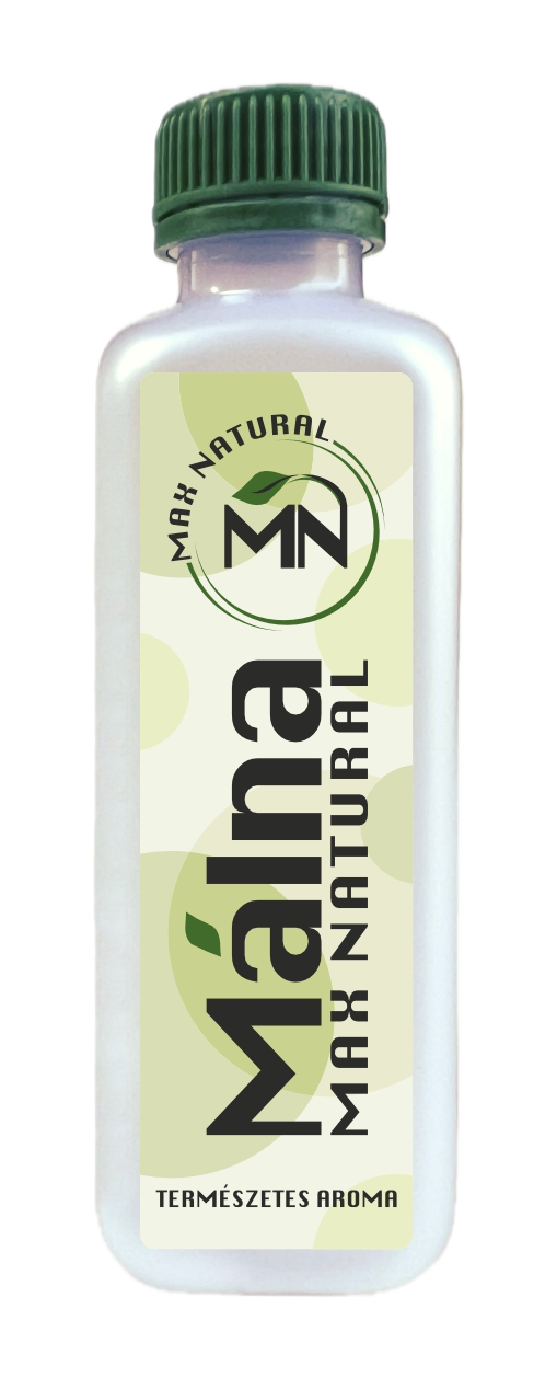 Max natural természetes aroma málna 50 ml