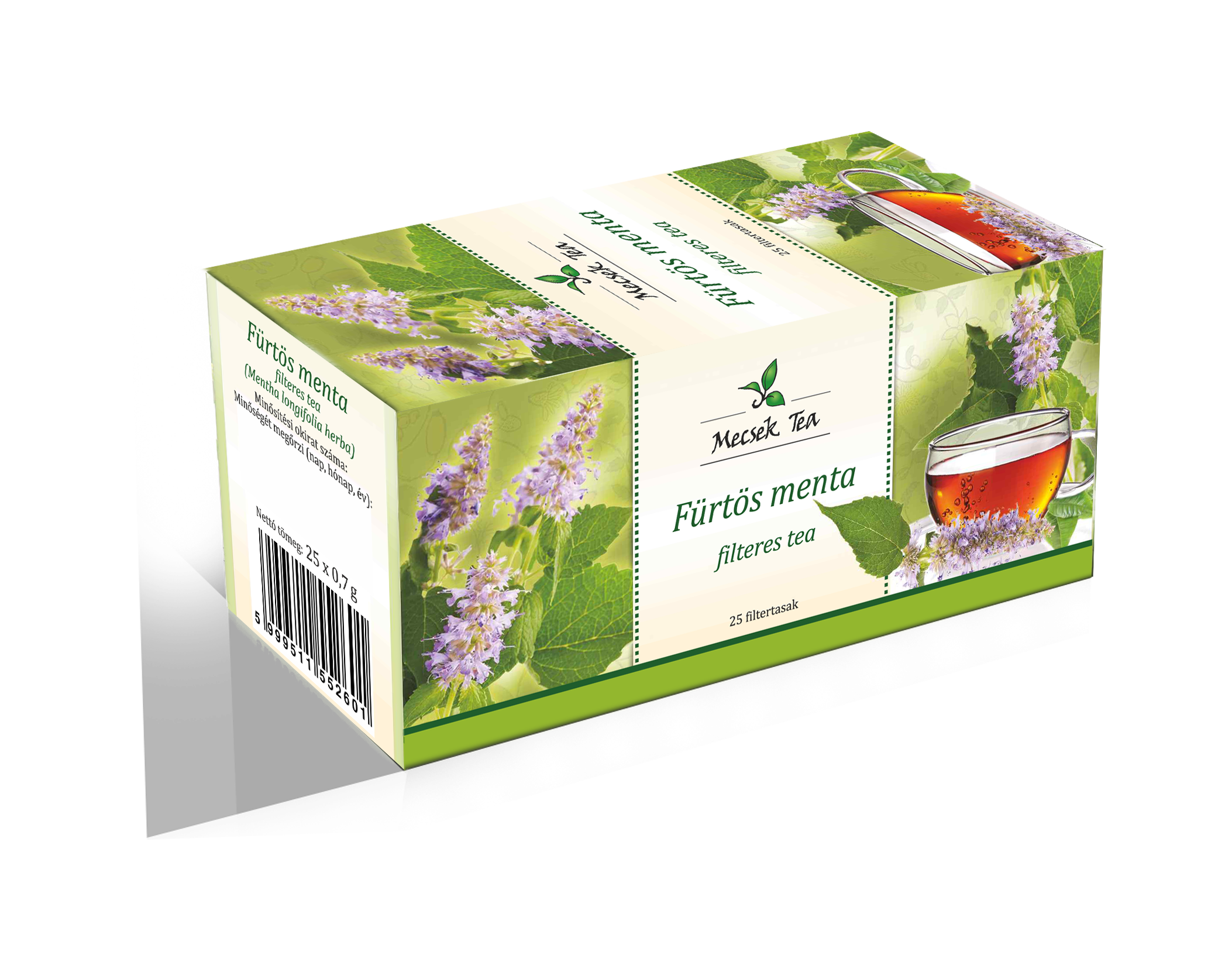 Mecsek fürtös menta tea 25x0,7g 17 g