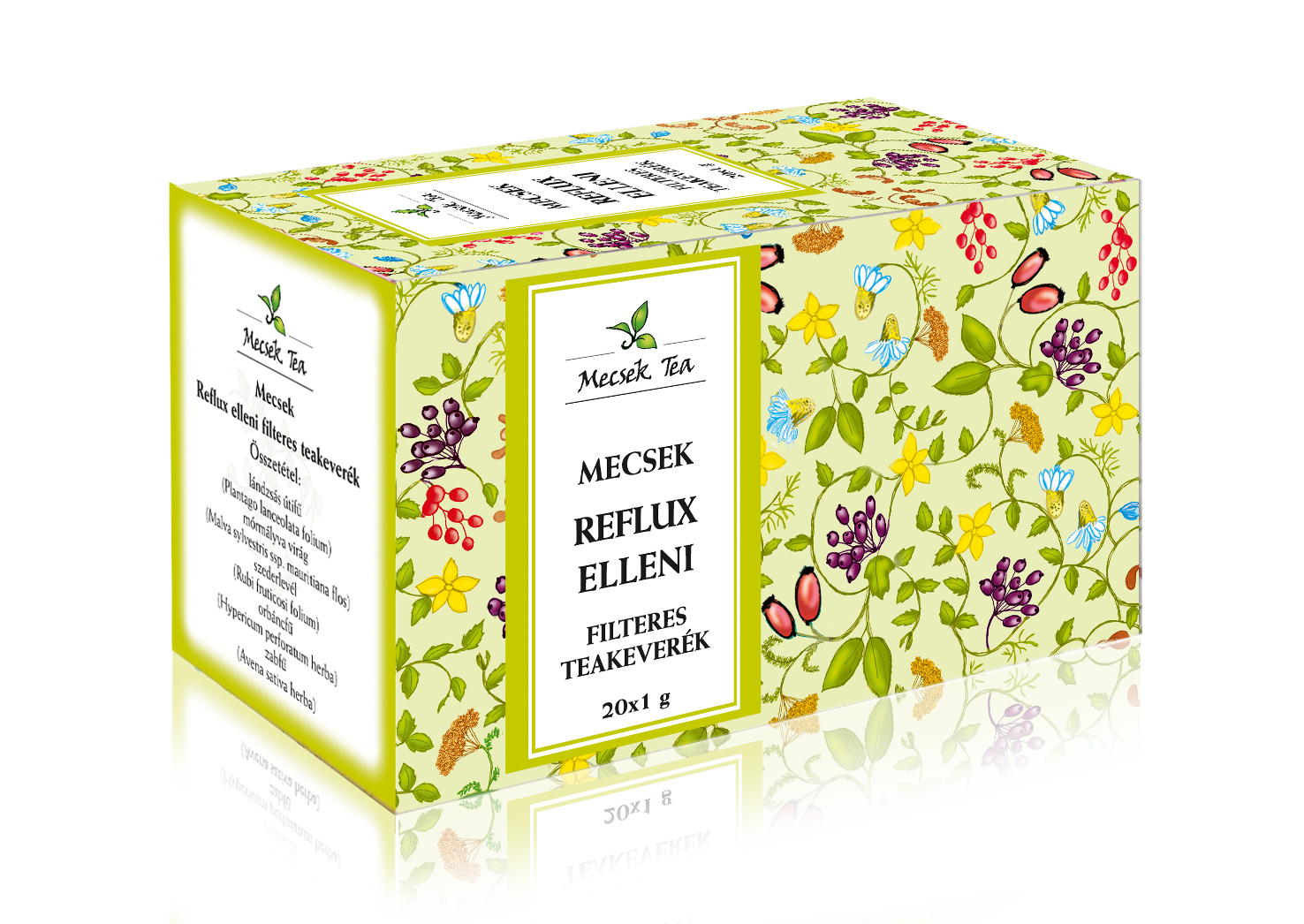 Mecsek reflux elleni tea 20x1g 20 g