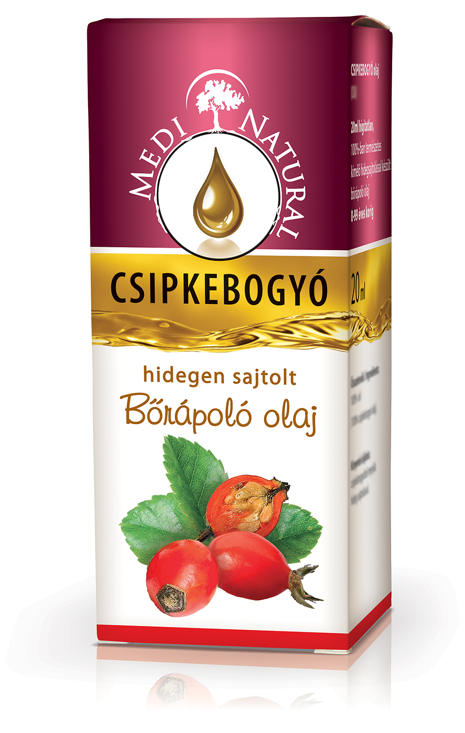Medinatural csipkebogyó bőrápoló olaj 20 ml