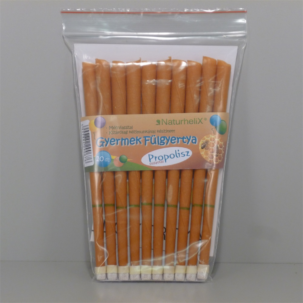 Naturhelix fülgyertya gyerek propolisz 10 db