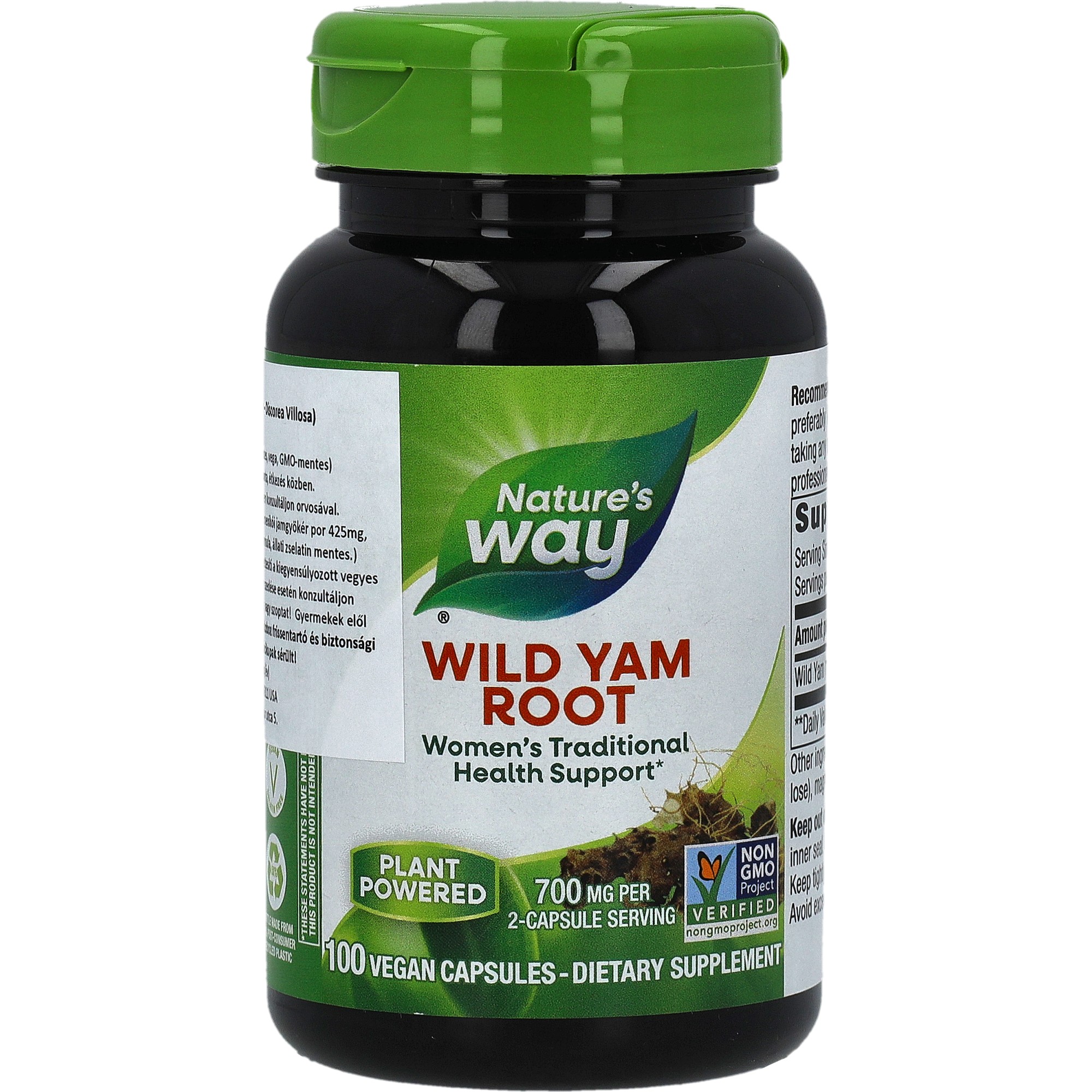 Nature`s way wild yam mexikói jamgyökér a női egyensúlyért kapszula 100 db