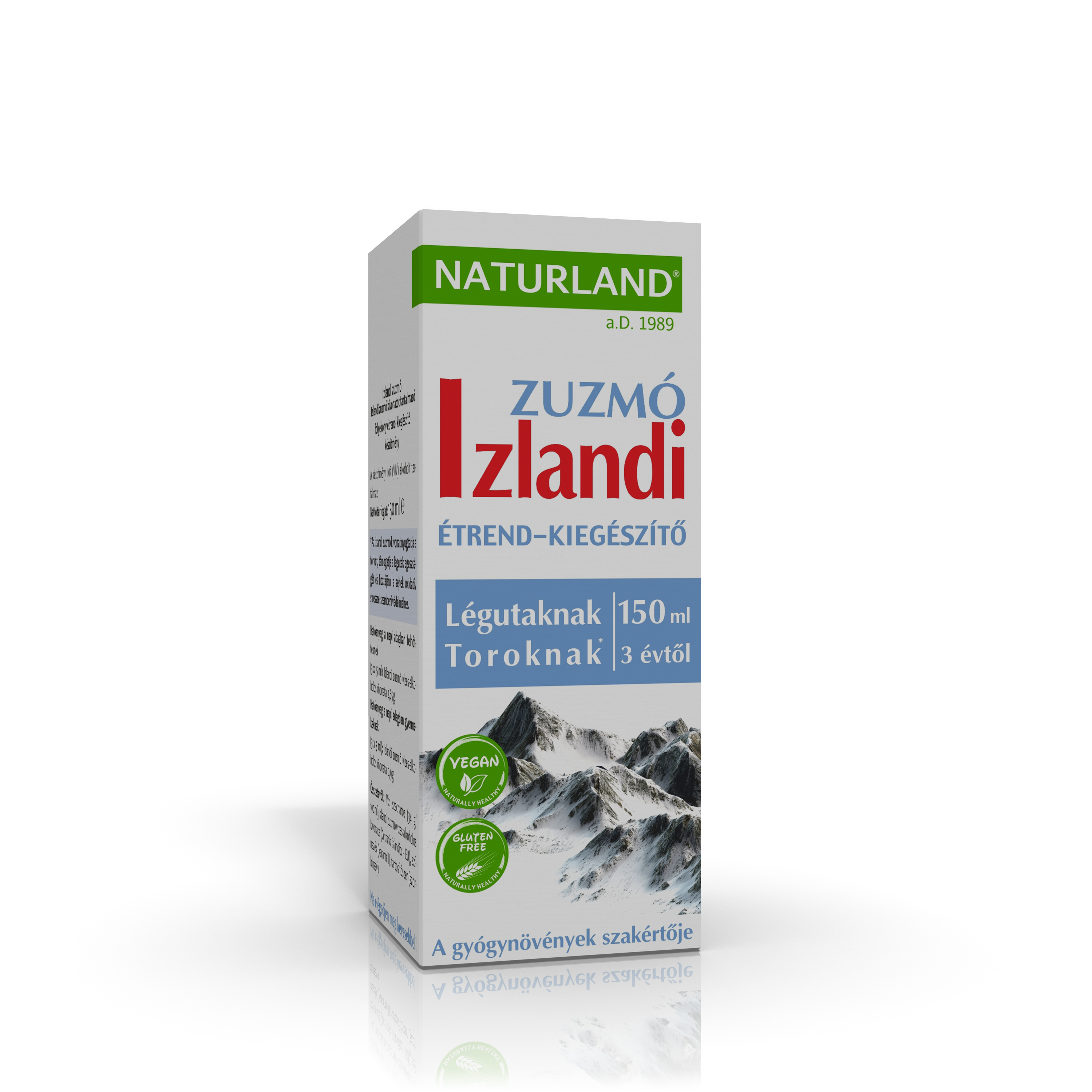 Naturland izlandi zuzmó 150 ml