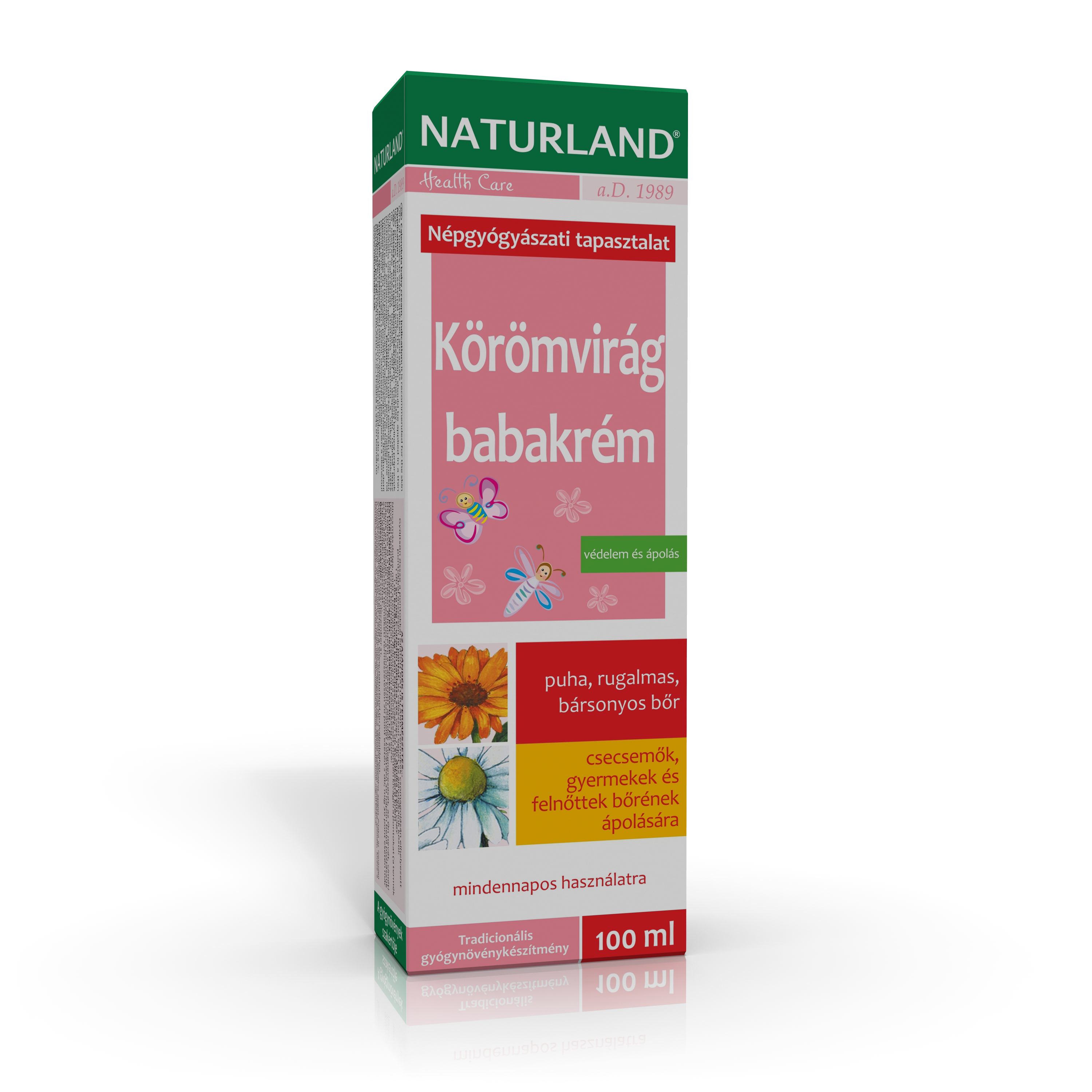 Naturland körömvirág babakrém 100 g