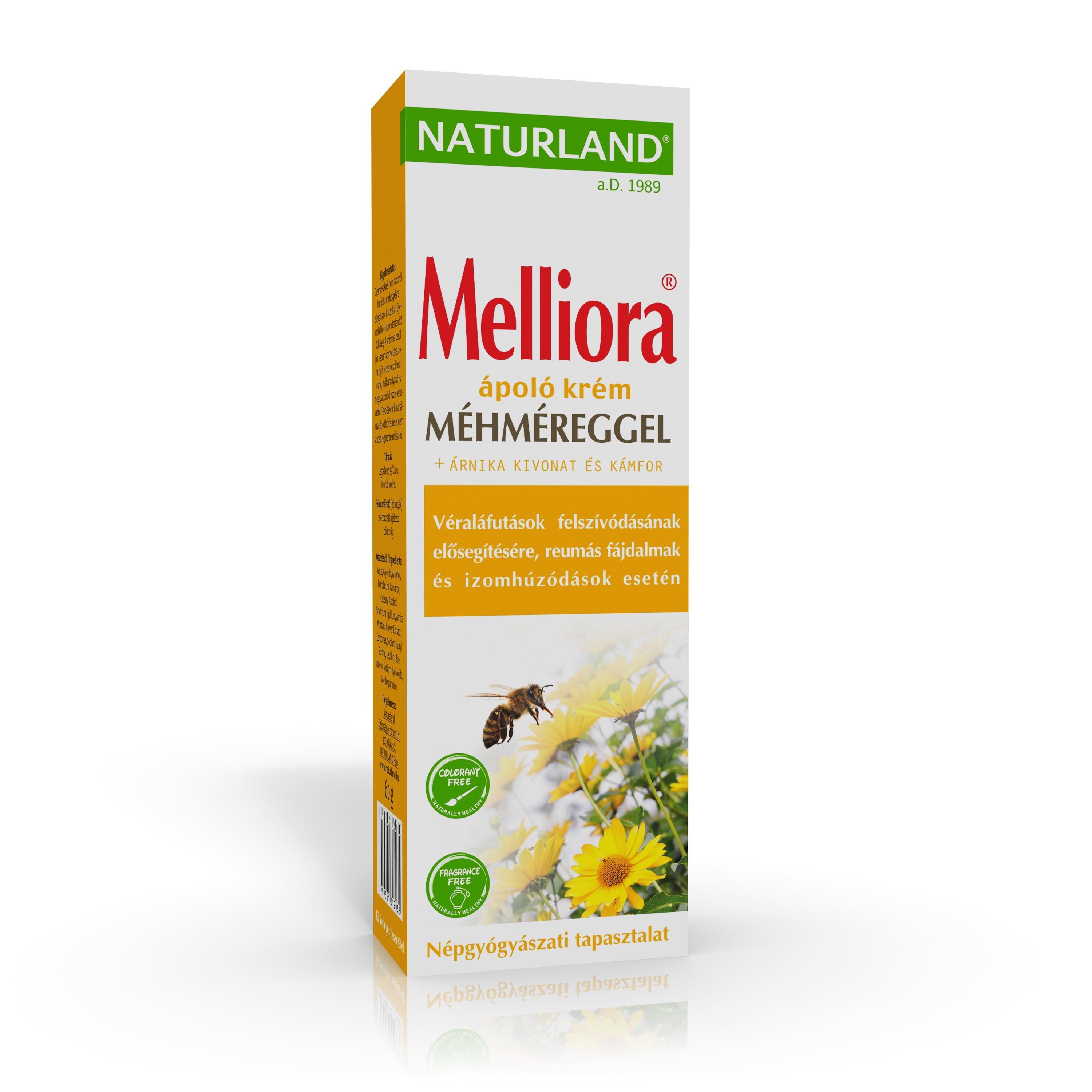 Naturland melliora ápoló krém 60 g