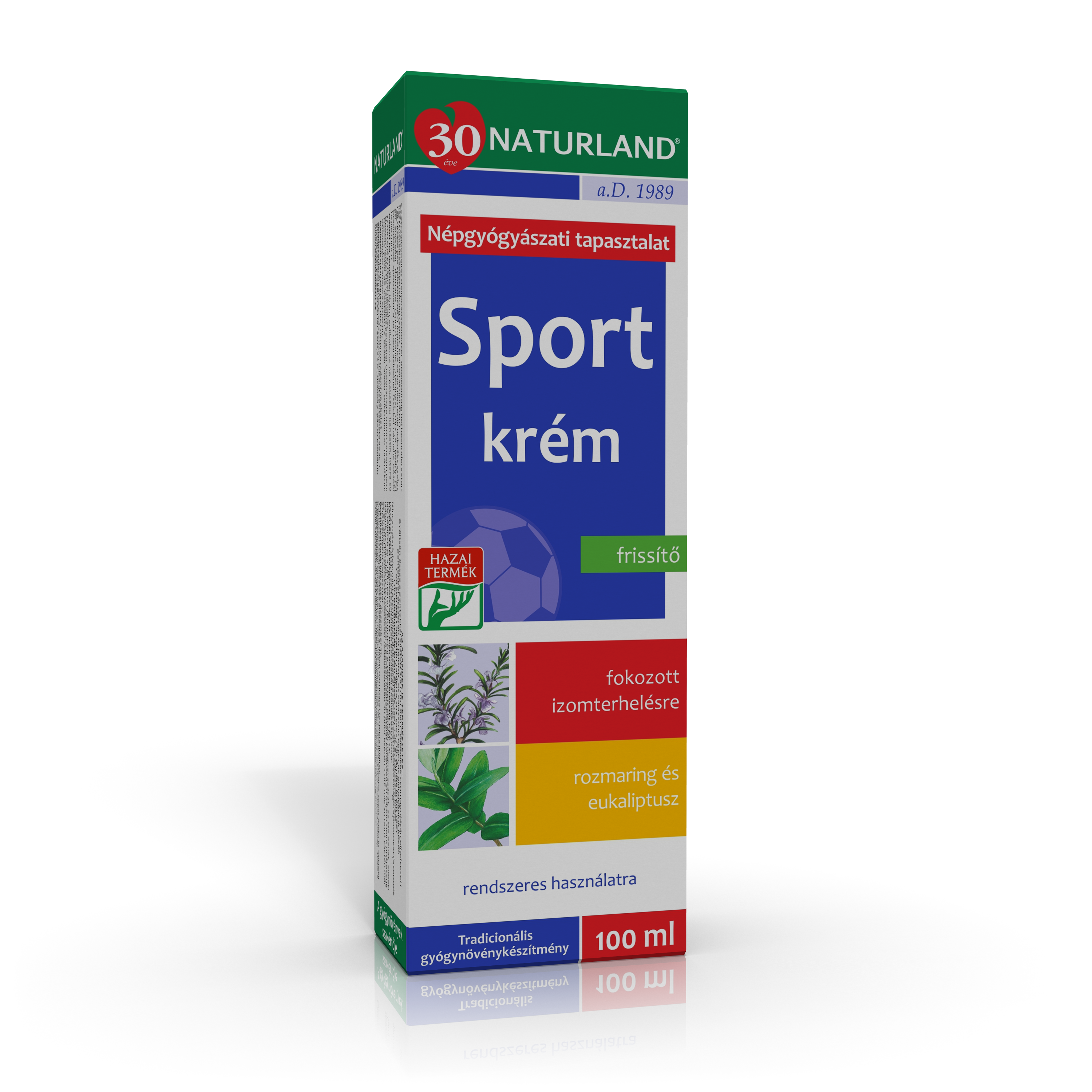 Naturland sport krém 100 ml