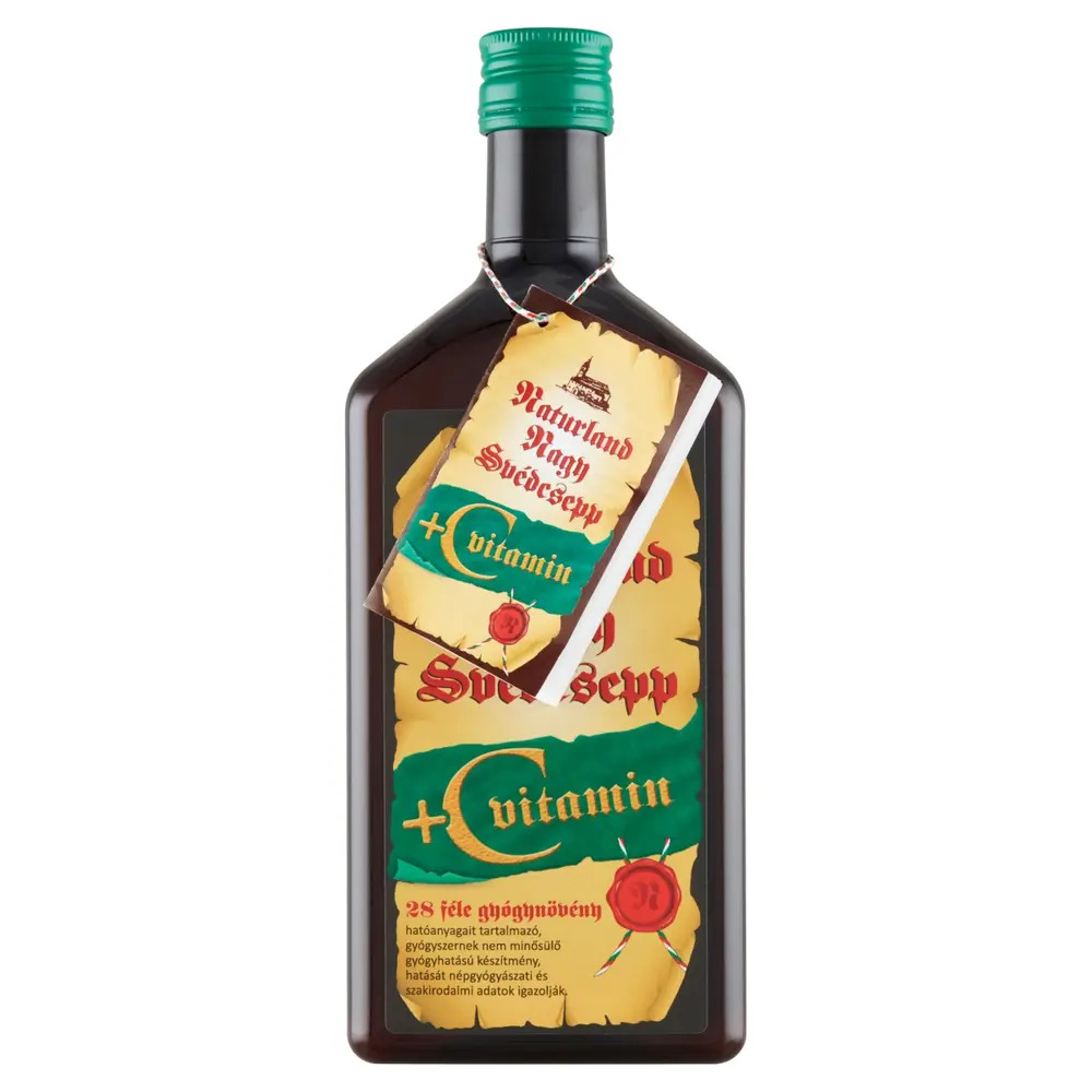 Naturland svédcsepp+c vitamin 500 ml