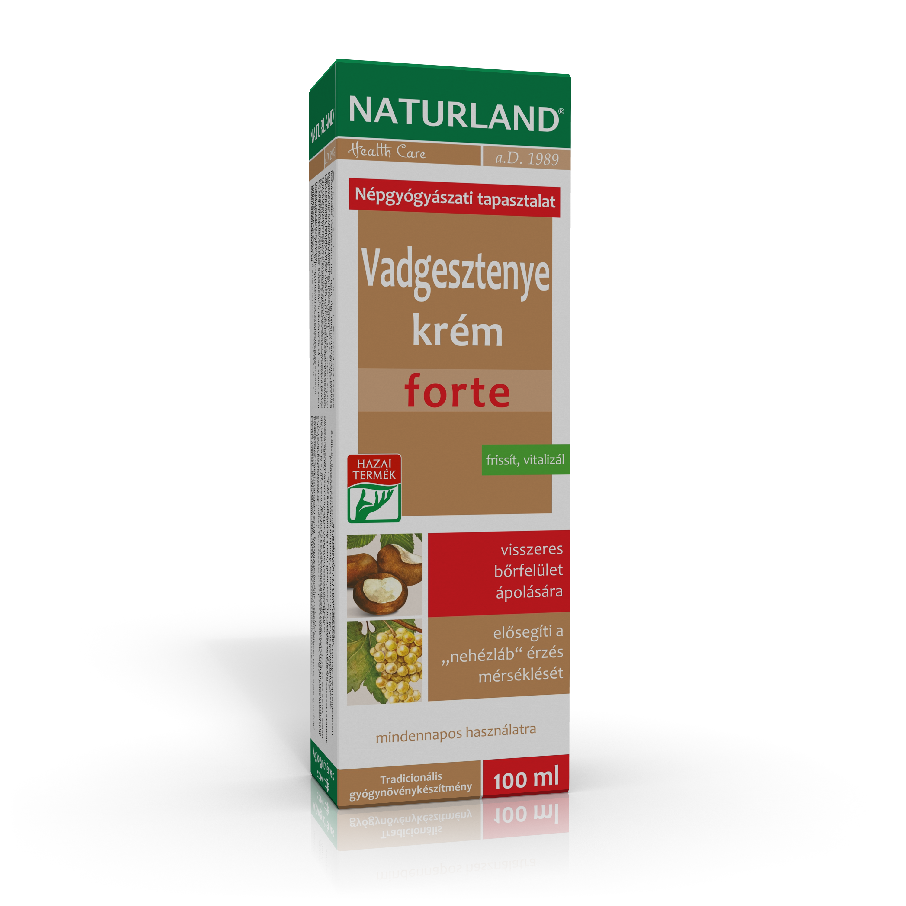 Naturland vadgesztenye krém forte 100 ml