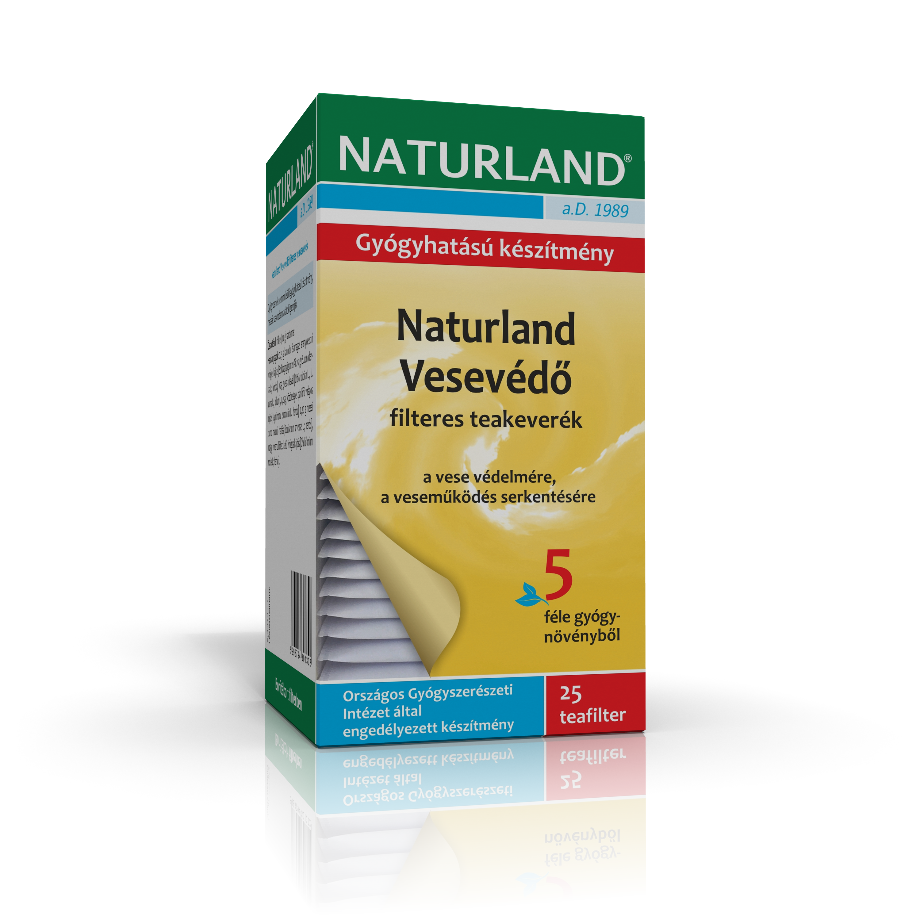 Naturland vesevédő teakeverék 25x1g 25 g