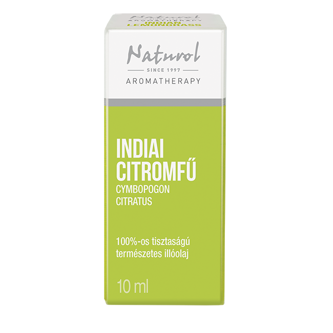 Naturol indiai citromfű illóolaj 10 ml