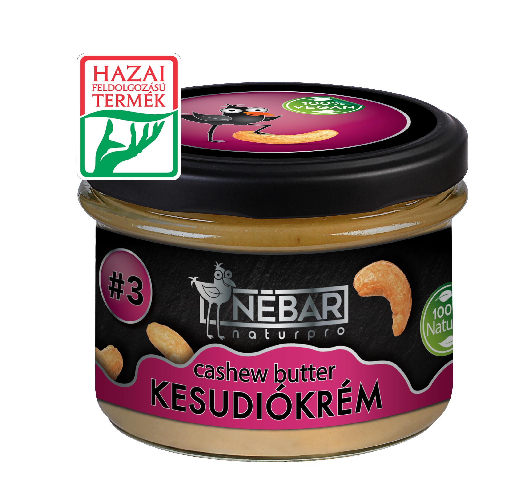 Nébar naturpro 100% kesudiókrém 180 g