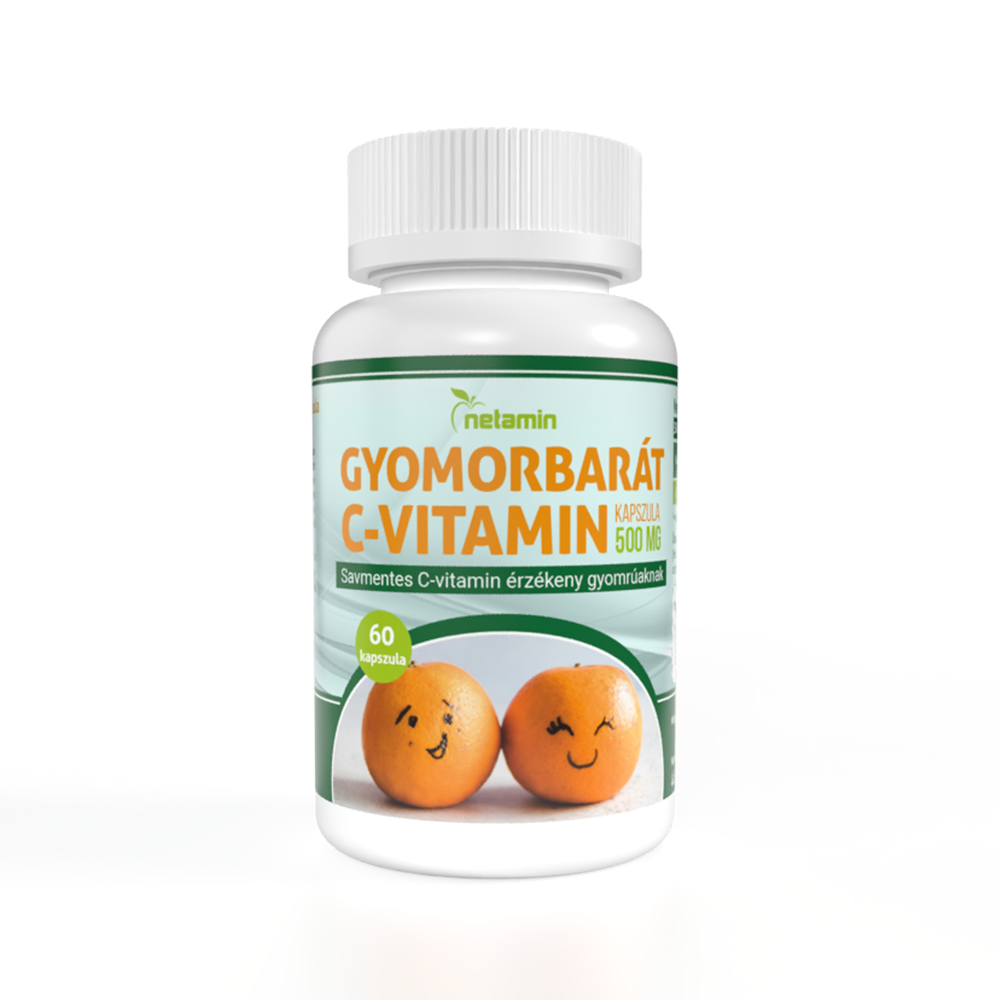Netamin gyomorbarát c-vitamin kapszula 60 db