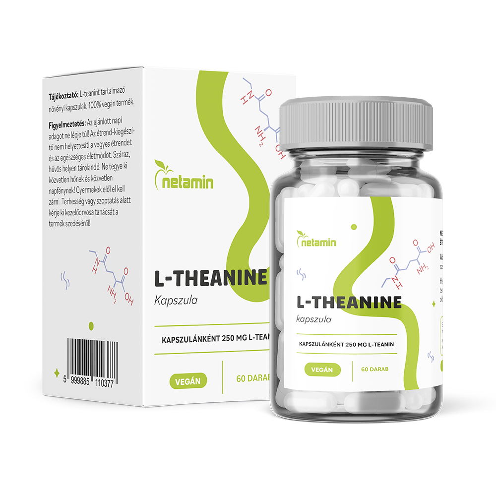 Netamin l-theanine kapszula 60 db