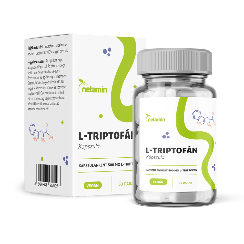 Netamin l-triptofán kapszula 500mg 60 db