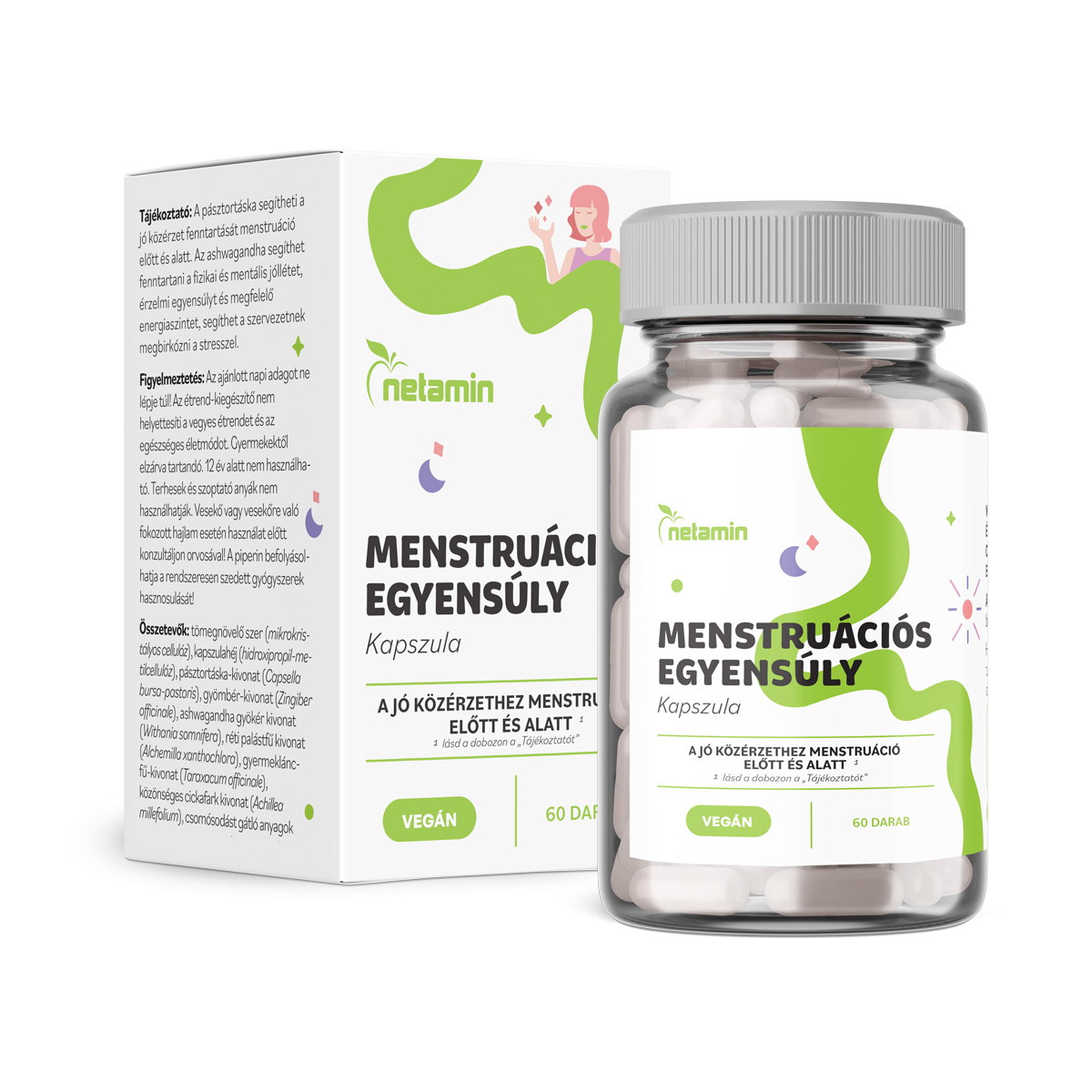 Netamin menstruációs egyensúly kapszula 60 db