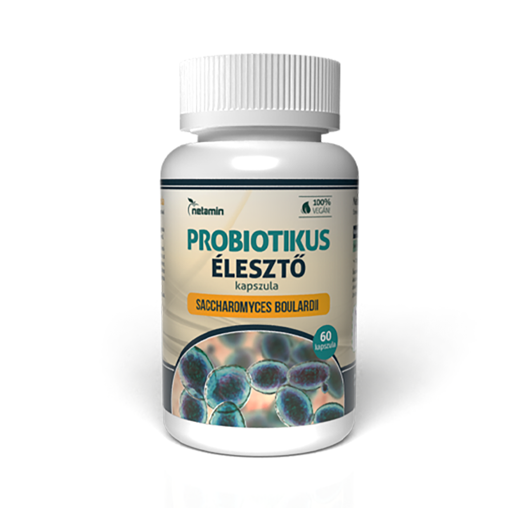 Netamin probiotikus élesztő kapszula 60 db