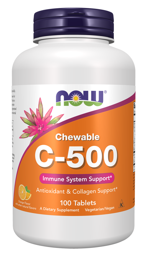 Now c-500 narancs ízű rágótabletta 100 db