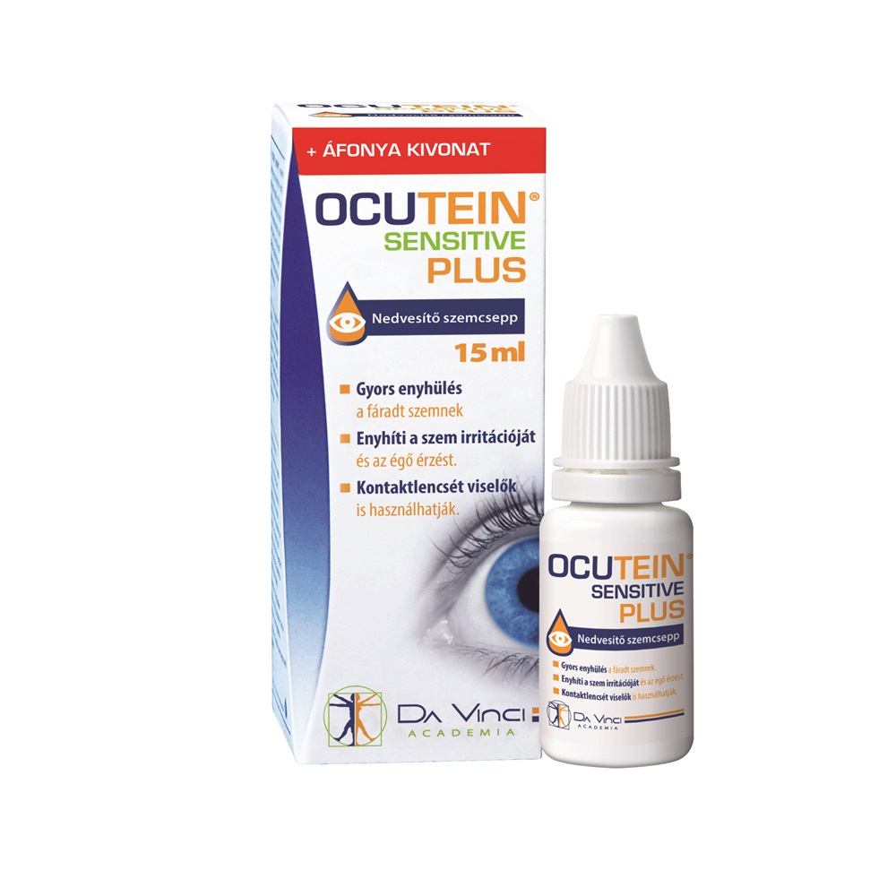 Ocutein szemcsepp sensitive plus 15 ml