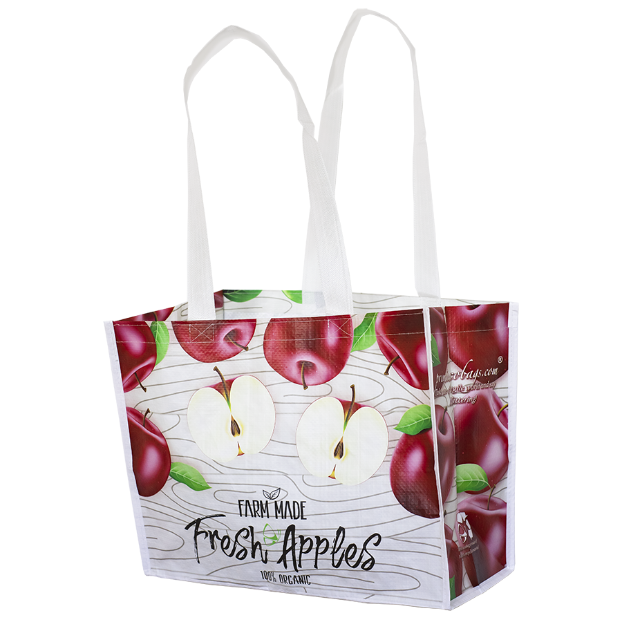 Ökotáska alma mintás 1 db