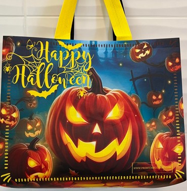 Ökotáska halloween mintás 1 db