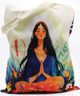 Ökotáska woman bio pamut két színben 1 db