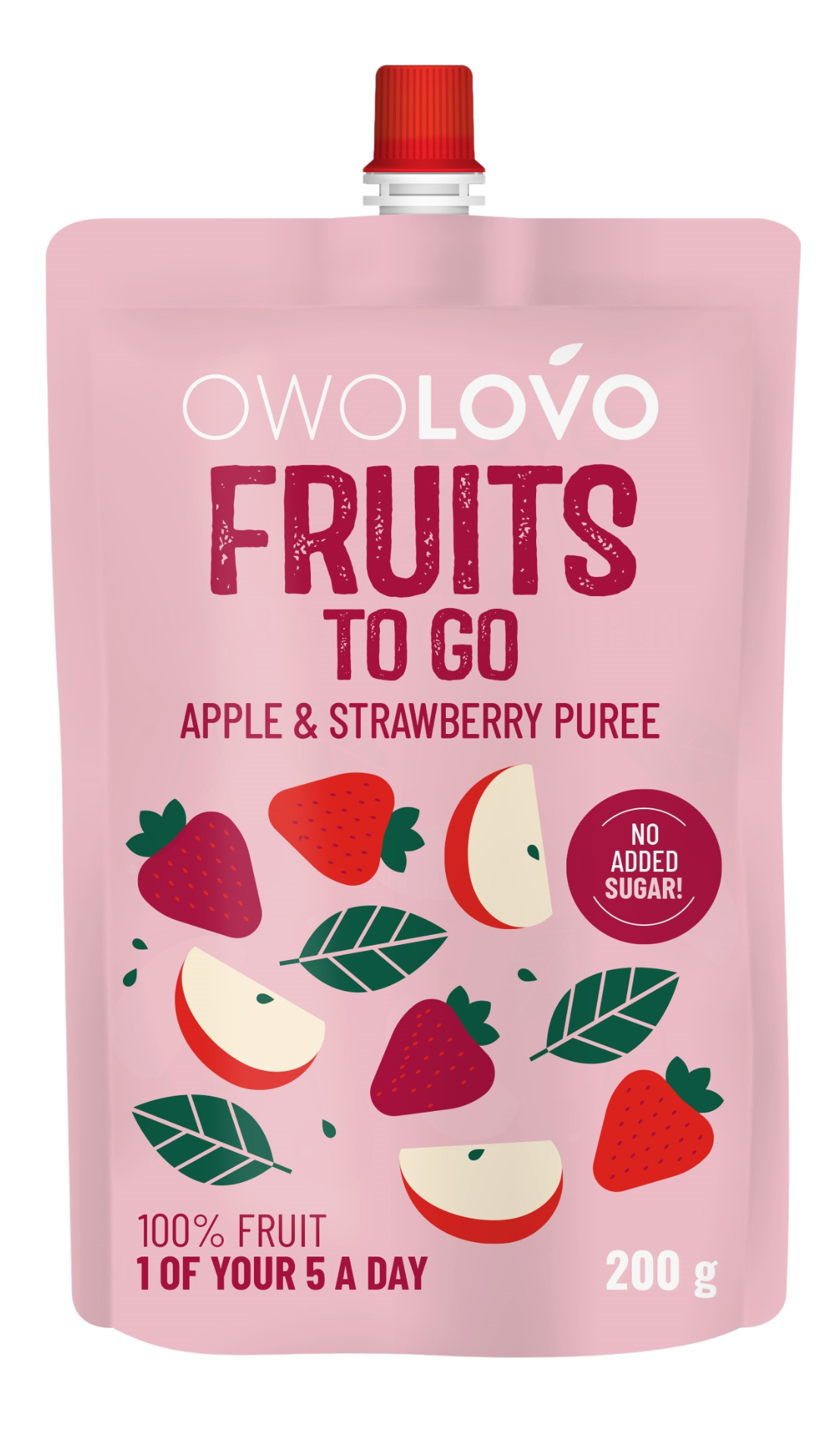 Owolovo gyümölcspüré alma-eper 200 g
