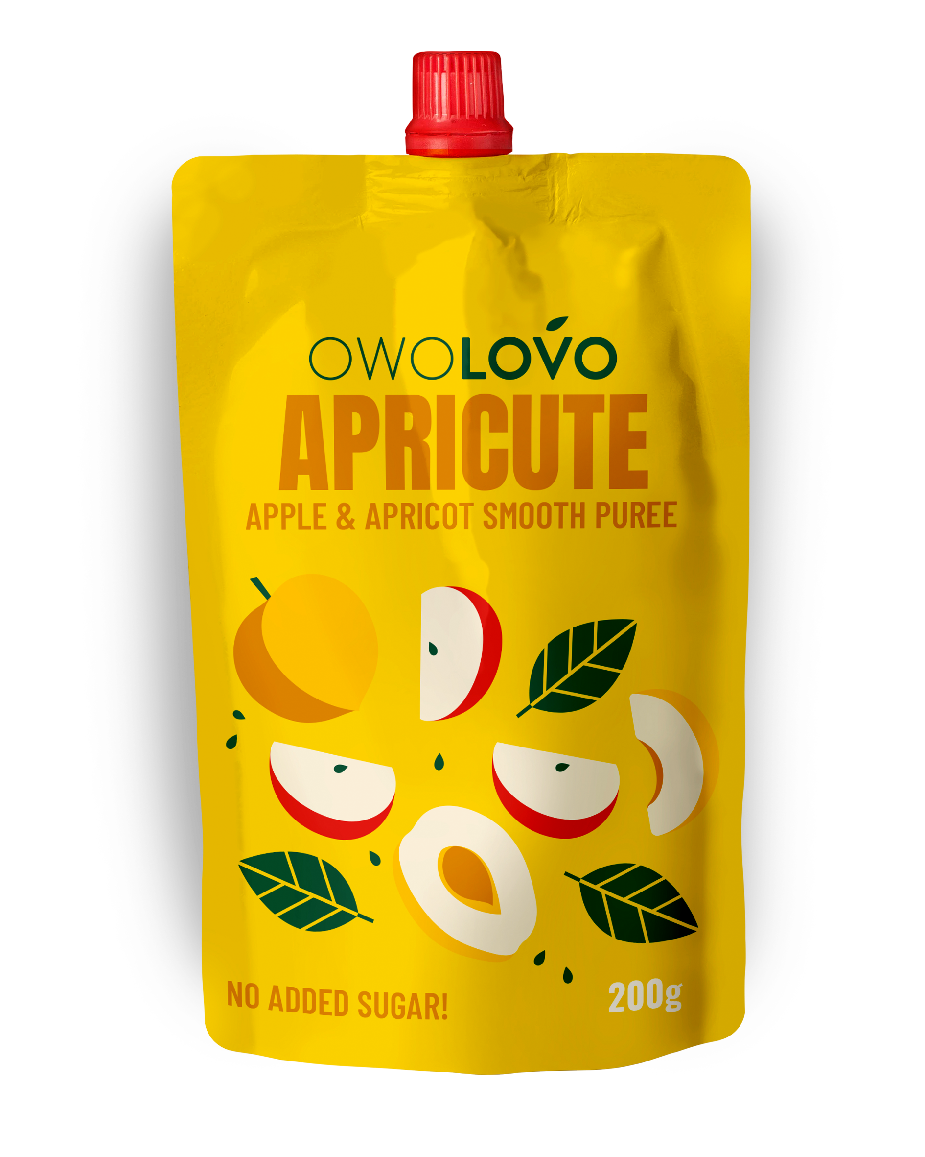 Owolovo gyümölcspüré alma-sárgabarack 200 g