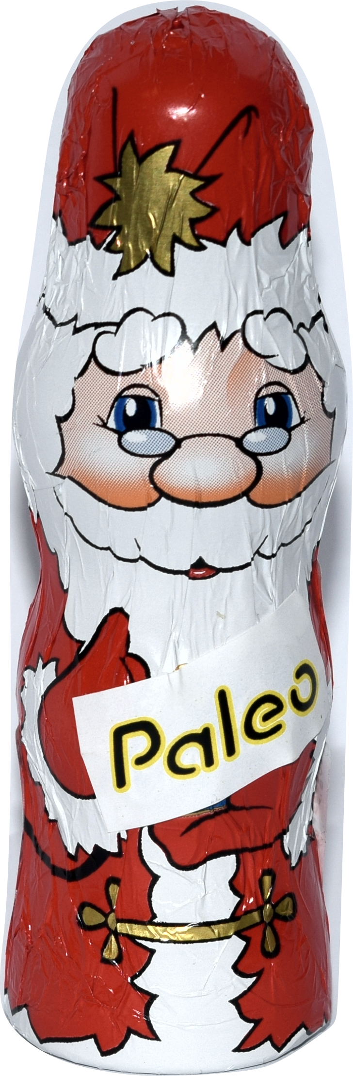 Paleo mikulás figura étcsokoládé édesítőszerrel 30 g