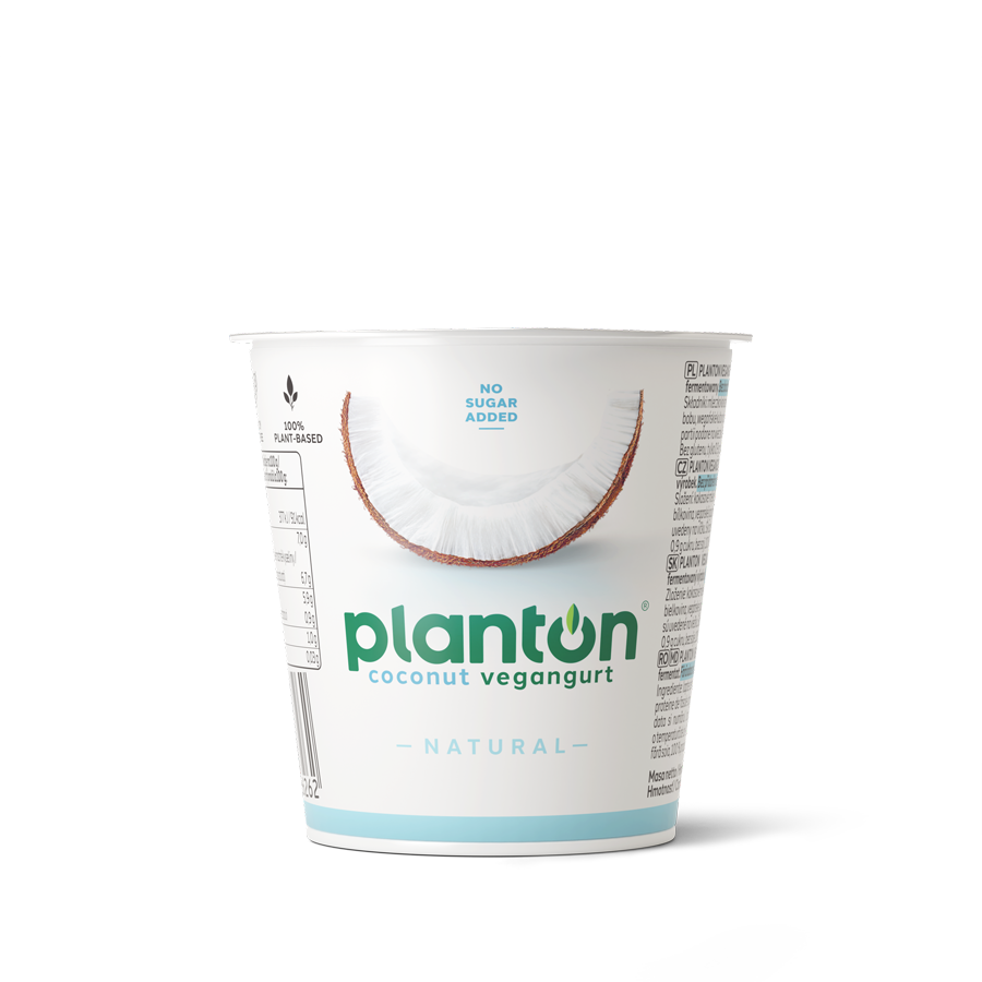Planton kókuszos vegángurt natúr 150 g
