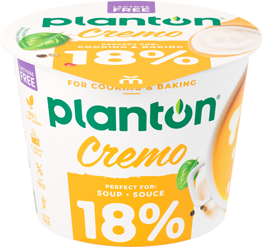 Planton sour creamo 18% kókuszos krém 180 g