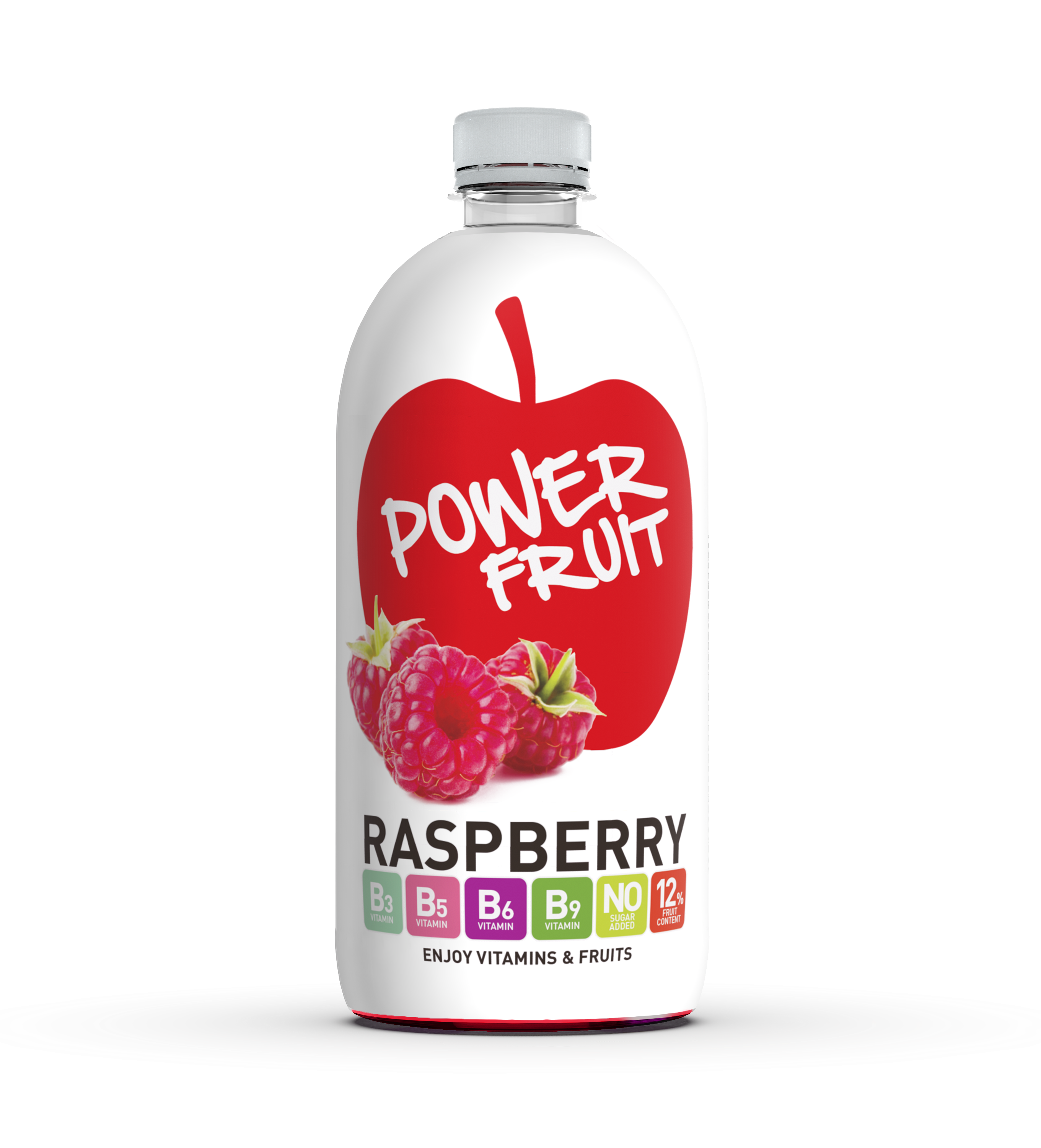 Powerfruit ital málna 750 ml