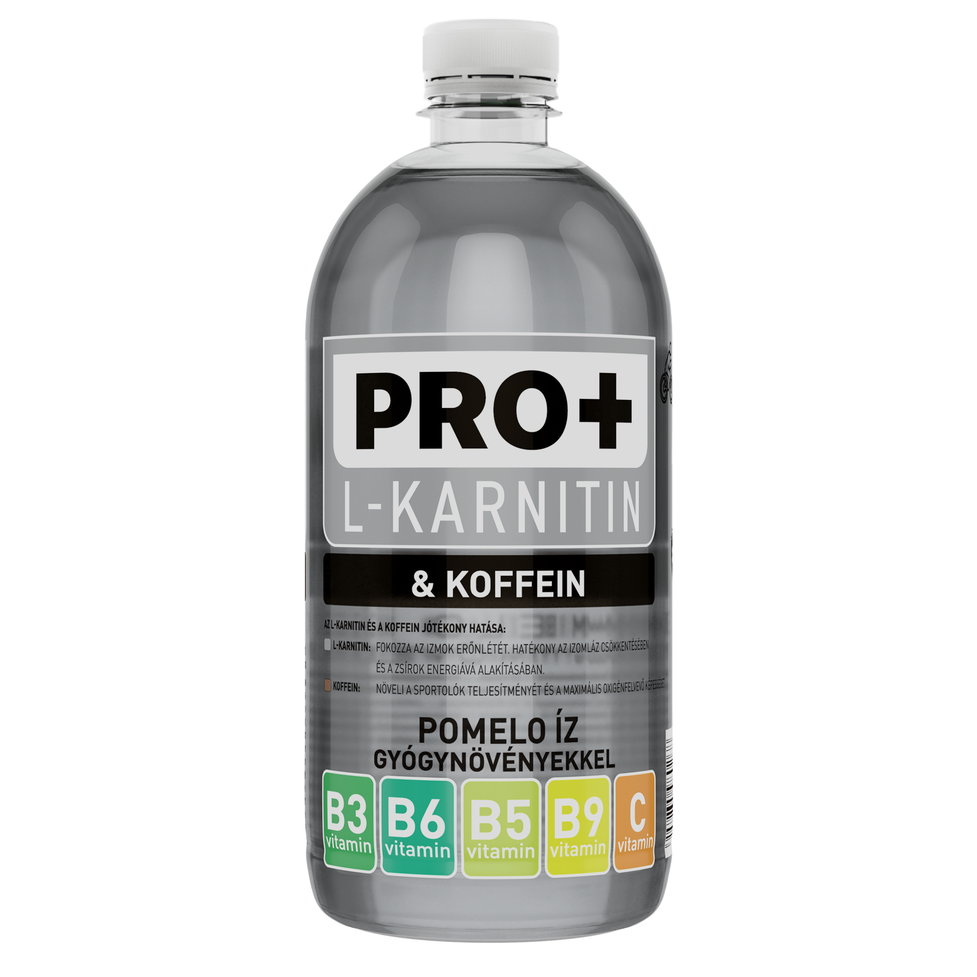 PRO+ L-Karnitin + Koffein - Pomelo 750 ml