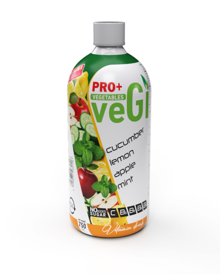PRO+ Vegi Uborka - citrom - menta 750 ml
