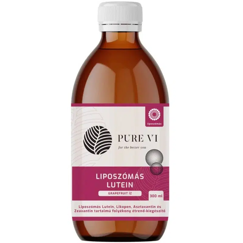 Pure Vi liposzómás lutein grapefruit ízű 300 ml