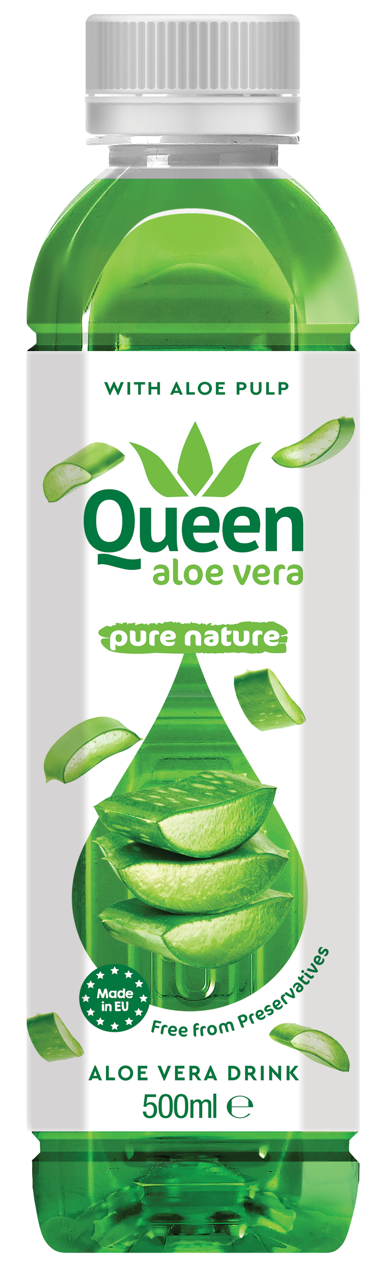 Queen aloe vera üdítőital klasszikus 500 ml