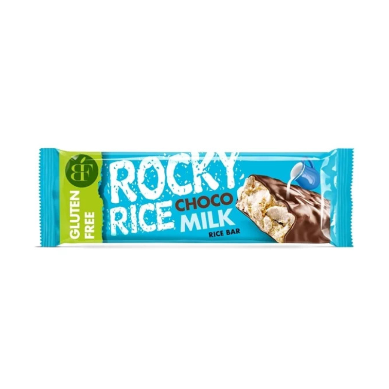 Rocky Rice puffasztott rizsszelet tejes 18 g