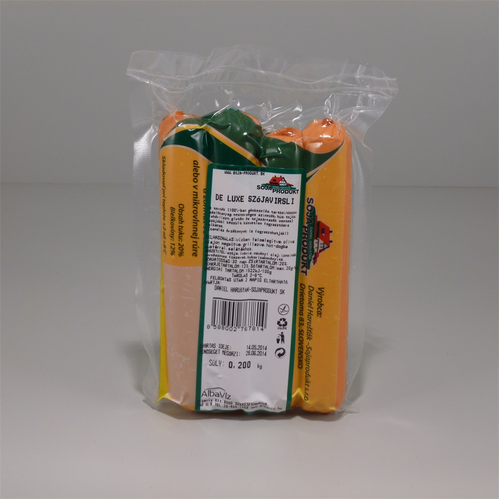 Sojaprodukt szójavirsli de luxe 200 g